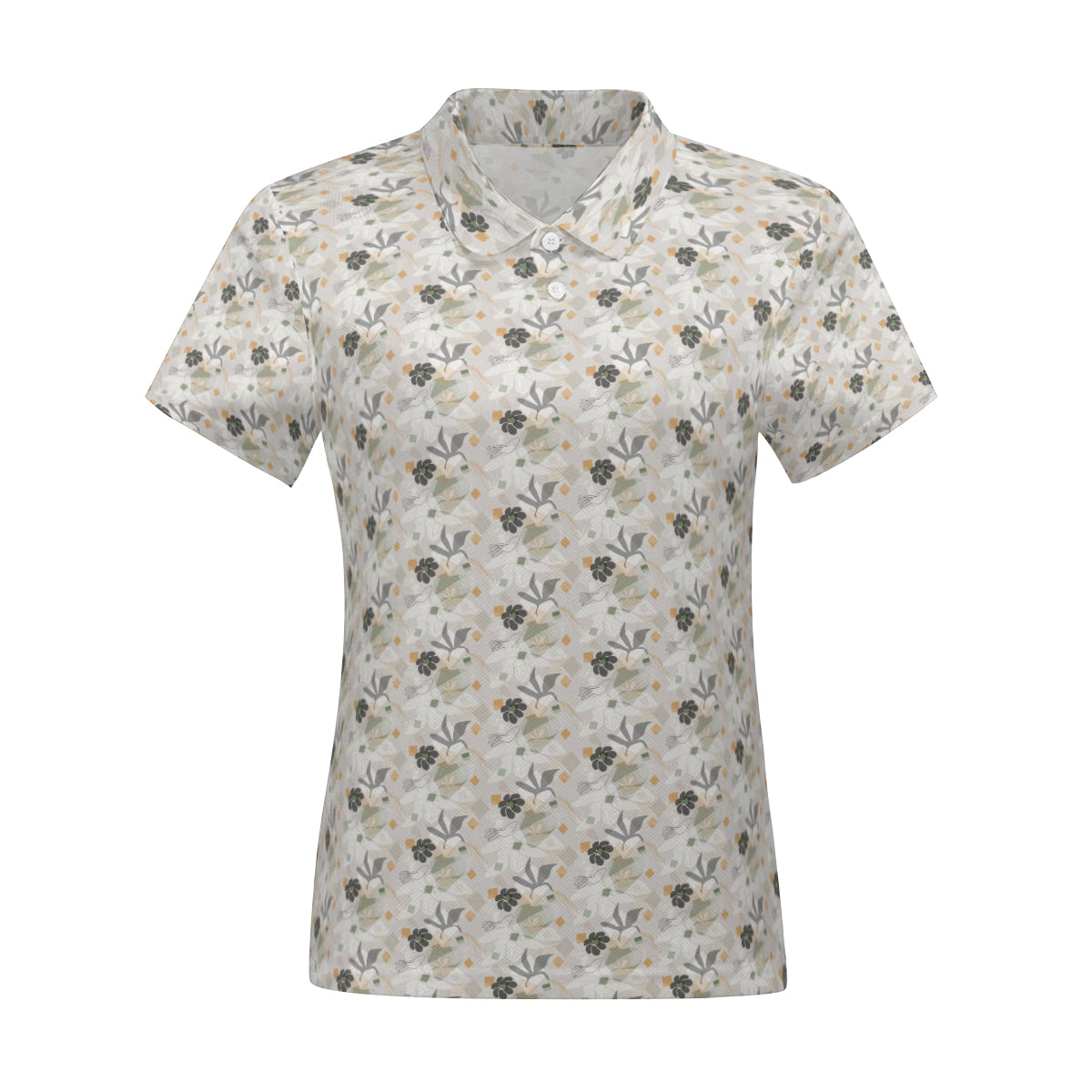 Nature's Abstract Polo Shirt