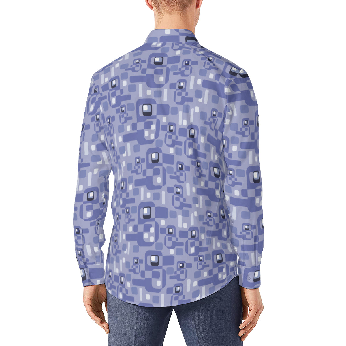 Geo Birds - Long sleeve shirt